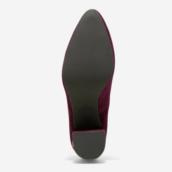 New Cole Haan Alanna Pump in Tawny Port Suede - Picture 5 of 17